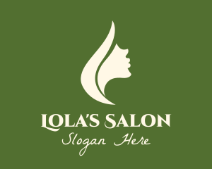 Wellness Salon Female logo design