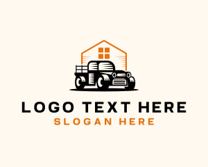 Farm Ranch Pickup Truck  logo