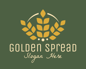 Wheat Golden Bakery logo design