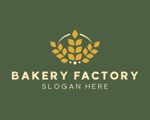 Wheat Golden Bakery logo design