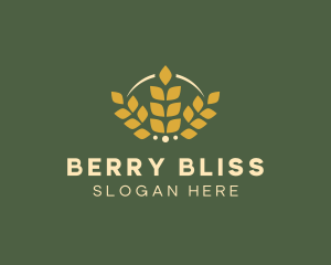 Wheat Golden Bakery logo design