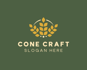 Wheat Golden Bakery logo design