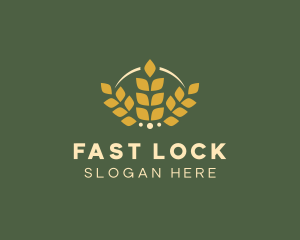 Wheat Golden Bakery logo design