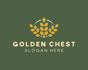 Wheat Golden Bakery logo design