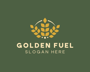 Wheat Golden Bakery logo design