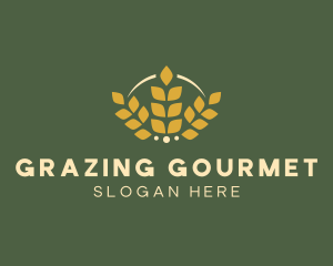 Wheat Golden Bakery logo design