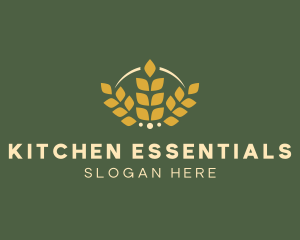 Wheat Golden Bakery logo design