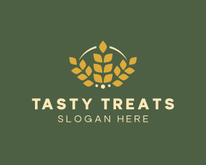 Wheat Golden Bakery logo design