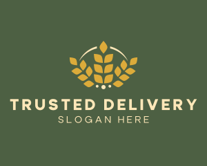 Wheat Golden Bakery logo design