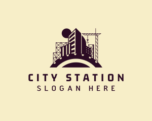 City Buildings Construction logo design