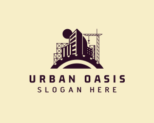 City Buildings Construction logo design