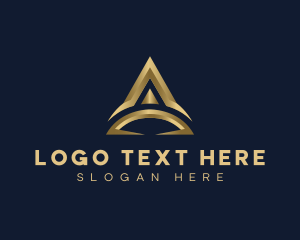 Premium Arch Professional Letter A logo