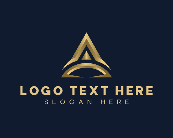 Premium Arch Professional Letter A logo