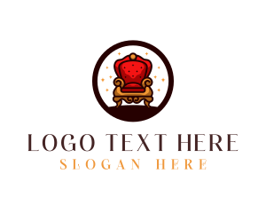 Seat - Deluxe Seat Upholstery logo design
