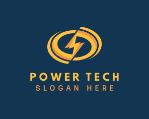 Bolt Electricity Power logo design