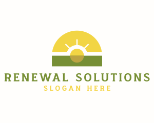 Sun Renewable Energy logo design