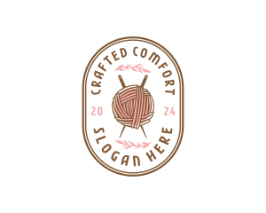 Yarn Thread Crafting logo design