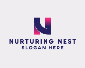 Generic Business Firm Letter N logo design