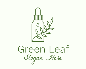Herbal Medicine Container logo design