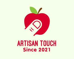 Red Apple Touch logo design