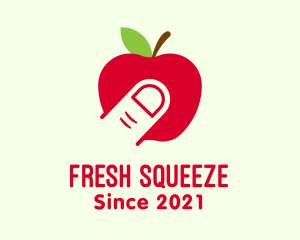 Red Apple Touch logo design