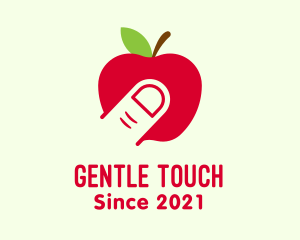 Red Apple Touch logo design