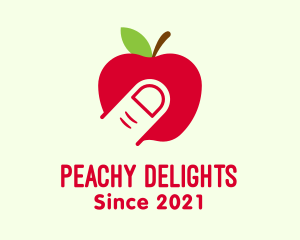 Red Apple Touch logo design