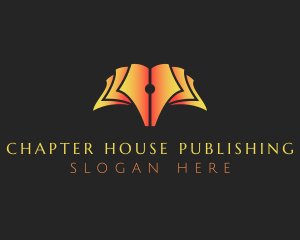 Book Publishing Pen logo