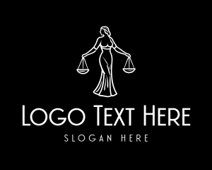 Justice Law Firm Scales logo