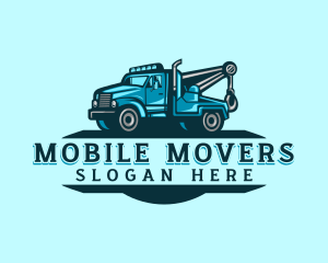 Tow Truck Mover logo design