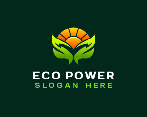 Eco Solar Energy logo design