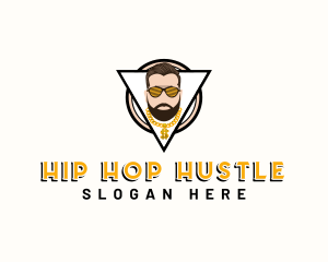 Rapper Hip Hop DJ logo design