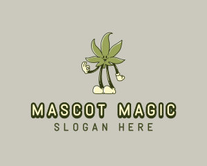 Playful Hemp Marijuana logo design