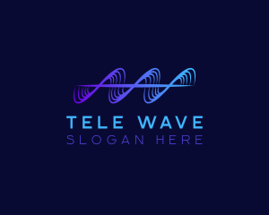 Wave Audio Business logo design