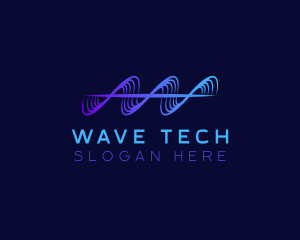 Wave Audio Business logo design