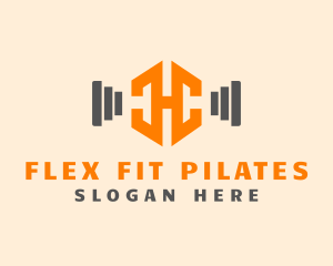 Fitness Instructor Letter H logo