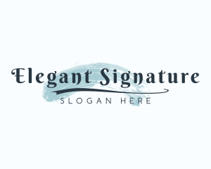 Elegant Fashion Stylist logo design