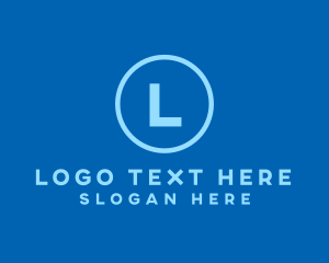 Blue Circle Lettermark logo