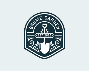 Shovel Plant Gardening logo design