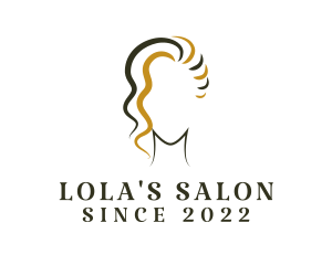 Luxury Beauty Hair Salon logo design