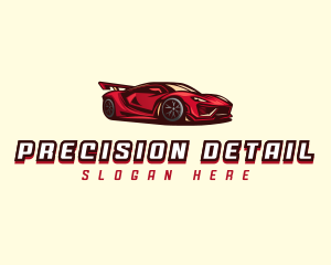 Detailing Car Automotive logo design