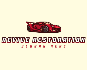 Detailing Car Automotive logo