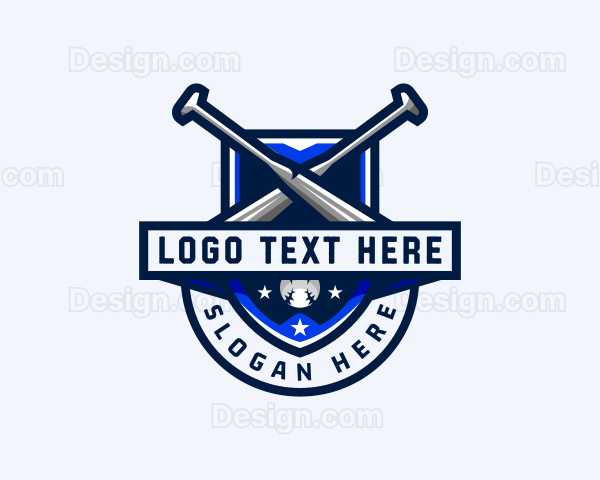 Baseball Sports Tournament Logo