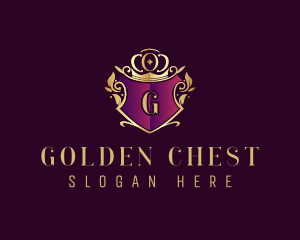 Luxury Crown Crest logo design