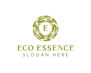 Eco Herbal Wellness logo design