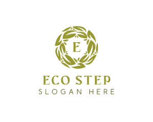 Eco Herbal Wellness logo design