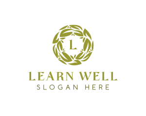 Eco Herbal Wellness logo design