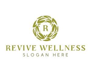 Eco Herbal Wellness logo design