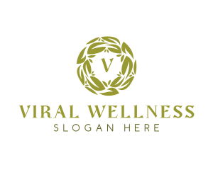 Eco Herbal Wellness logo design