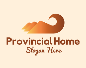 Orange Mountain Swirl logo